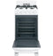 HOTPOINT RGAS200DMWW Hotpoint® 20" Front-Control Free-Standing Gas Range with Sealed Burners