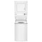 WHIRLPOOL WET4124HW 1.6 cu.ft, 120V/20A Electric Stacked Laundry Center with 6 Wash cycles and Wrinkle Shield