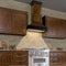 ZLINE 36 in. Wooden Wall Mount Range Hood in Antigua and Hamilton Includes Remote Motor