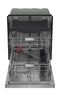 SHARP SDW6888JS 24 in. Slide-In Smart Dishwasher