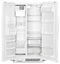 WHIRLPOOL WRS331SDHW 33-inch Wide Side-by-Side Refrigerator - 21 cu. ft.