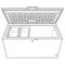 GE APPLIANCES FCM16SLWW GE® 15.7 Cu. Ft. Manual Defrost Chest Freezer