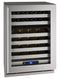 U-LINE UHWD524SG51A Hwd524 24" Dual-zone Wine Refrigerator With Stainless Frame Finish and Left-hand Hinge Door Swing (115 V/60 Hz Volts /60 Hz Hz)