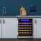 SILHOUETTE SWC057D1BSS Stilton 24" Single Zone Wine Cellar