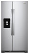 WHIRLPOOL WRS311SDHM 33-inch Wide Side-by-Side Refrigerator - 21 cu. ft.