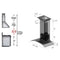 ZLINE 30 in. Wall Mount Range Hood in Stainless Steel with Builtin CrownSound® Bluetooth Speakers KZCRNBT30