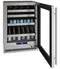 U-LINE UHBD524SG41A Hbd524 24" Dual-zone Beverage Center With Stainless Frame Finish and Right-hand Hinge Door Swing (115 V/60 Hz Volts /60 Hz Hz)