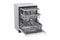 LG LDFN4542W Front Control Dishwasher with QuadWash™ and 3rd Rack