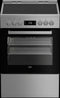 BEKO SLER24410SS 24" Stainless Steel Slide-In Electric Range