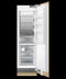 FISHER & PAYKEL RS2484FRJK1 Integrated Column Freezer, 24", Ice