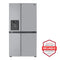 LG LRSWS2806S 28 cu.ft. Capacity Side-by-Side Refrigerator with External Water Dispenser