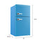 AVANTI RMRT30X5RIS 3.0 cu. ft. Retro Compact Refrigerator