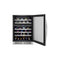 WHIRLPOOL WUW55X24HS 24-inch Wide Undercounter Wine Center with 46-Bottle Wine Storage