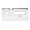 ZLINE KITCHEN AND BATH RADRWM48 48" Range Door in White Matte (RA-DR-WM-48)