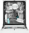 FRIGIDAIRE FFBD2420UW Frigidaire 24'' Built-In Dishwasher