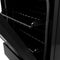 ZLINE 24" Black Stainless 6.0 cu.ft. 4 Gas BurnerElectric Oven Range with Brass Burners RABBR24