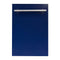 ZLINE KITCHEN AND BATH DPBLMH18 ZLINE 18" Dishwasher Panel with Modern Handle [Color: Black Matte]