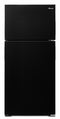 AMANA ART104TFDB 28-inch Top-Freezer Refrigerator with Dairy Bin - Black