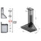 ZLINE 36 in.  Designer Series Wall Mount Range Hood KB24SSXS36