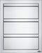 NAPOLEON BBQ BI18243DR 18" x 24" Triple Drawer , Stainless Steel