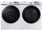 SAMSUNG DVE45B6300W 7.5 cu. ft. Smart Electric Dryer with Steam Sanitize+ in White