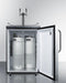 SUMMIT SBC635MBISSTBTWIN 24" Wide Built-in Kegerator