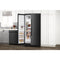 AMANA ASI2575GRB 36-inch Side-by-Side Refrigerator with Dual Pad External Ice and Water Dispenser - Black