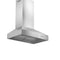 ZLINE 36 in. Professional Wall Mount Range Hood in Stainless Steel with Crown Molding 667CRN36