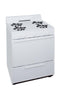 PREMIER BFK100OP 30 in. Freestanding Battery-Generated Spark Ignition Gas Range in White