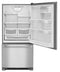 MAYTAG MBF2258FEZ 33-Inch Wide Bottom Mount Refrigerator - 22 Cu. Ft.