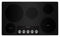 KITCHENAID KCES556HSS 36" Electric Cooktop with 5 Elements and Knob Controls - Stainless Steel