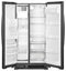 WHIRLPOOL WRS335SDHB 36-inch Wide Side-by-Side Refrigerator - 25 cu. ft.