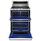 KITCHENAID KFGD500ESS 30-Inch 5 Burner Gas Double Oven Convection Range - Stainless Steel