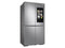 Samsung - RF23A9771SR - 23 cu. ft. Smart Counter Depth 4-Door Flex™ refrigerator featuring Family HubTM with Beverage Center and Dual Ice Maker with Ice Bites in Stainless Steel - RF23A9771SR - 23 cu. ft. Smart Counter Depth 4-Door Flex™ refrigerator feat