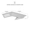 ZLINE Crown Molding in Stainless Steel with Builtin Bluetooth Speakers CM6BTKF1KF2