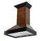 ZLINE 30 in. Wooden Wall Mount Range Hood in Antigua and Walnut  Includes  Remote Motor