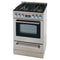 AVANTI DGR24P3S 24" Deluxe Gas Range - Elite Series