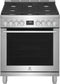 ELECTROLUX ECFG3068AS Electrolux 30" Front Control Freestanding Gas Range