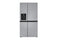 LG LRSXC2306S 23 cu. ft. Side-by-Side Counter-Depth Refrigerator with Smooth Touch Dispenser