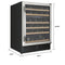 AVANTI WCR496DS 24" Wide Built-In Dual Zone Wine Chiller