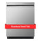 LG LDFN3432T Front Control Dishwasher with QuadWash™