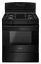 AMANA AGR6603SFB 30-inch Gas Range with Self-Clean Option - Black