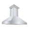 ZLINE 42 in. Professional Wall Mount Range Hood in Stainless Steel with Crown Molding 667CRN42