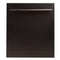 ZLINE KITCHEN AND BATH DPC24 ZLINE 24" Dishwasher Panel with Modern Handle [Color: Copper]