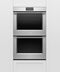 FISHER & PAYKEL OB30DPPTX1 Double Oven, 30", 8.2 cu ft, 17 Function, Self-cleaning