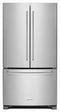 KITCHENAID KRFF305ESS 25 Cu. Ft. 36-Width Standard Depth French Door Refrigerator with Interior Dispense - Stainless Steel