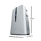 SHARP KC860U Sharp Plasmacluster® Air Purifier with True HEPA Filtration and Humidifying Function for Large Rooms