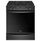 WHIRLPOOL WEG750H0HB 5.8 cu. ft. Smart Slide-in Gas Range with EZ-2-Lift™ Hinged Cast-Iron Grates - Black