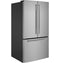 HAIER QNE27JYMFS ENERGY STAR® 27.0 Cu. Ft. Fingerprint Resistant French-Door Refrigerator