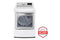 LG DLGX7901WE 7.3 cu. ft. Ultra Large Capacity Smart wi-fi Enabled Rear Control Gas Dryer with TurboSteam™